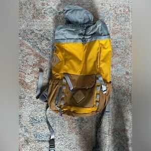 LLBean Unisex Mustard, Grey + Brown Backpack